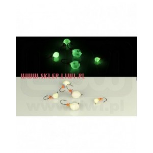 Mormyszka wolframowa Oczko Fluo MW7/5