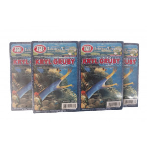 Pokarm mrożony dla ryb Kryl Gruby 10X100 gr Pokarm mrożony dla ryb Kryl Gruby 10X100 gr