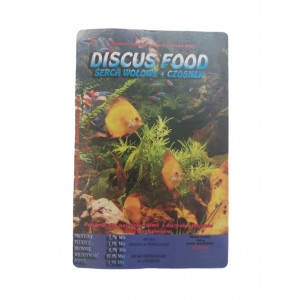 Pokarm mrożony dla ryb Serca + Czosnek 10X100 gr