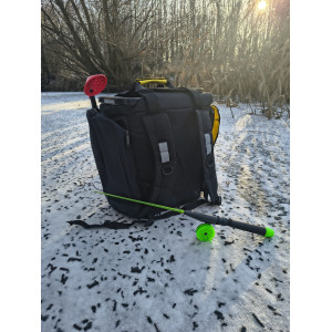 Plecak z siedziskiem i wiadrem na ryby Asseri 35L A42