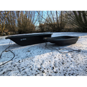 Sanki Ice Attack czarne 120/63/25 cm S2