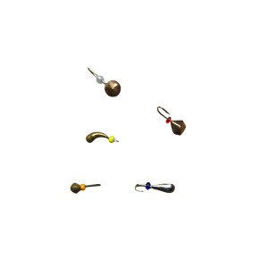 copy of Mormyszka zwykła ołowiana MZK9/6 pakowana po 10 sztuk